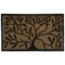 Northlight Tree of Life Rectangular Coir Door Mat 29.5" x 17.75"